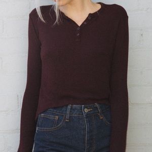 Brandy Melville Henley Top